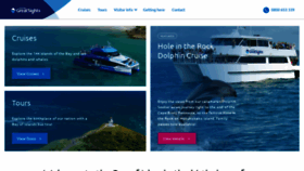 What Dolphincruises.co.nz website looked like in 2023 (1 year ago)