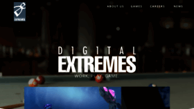 What Digitalextremes.com website looked like in 2023 (1 year ago)