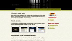 What Dcarter.co.uk website looked like in 2023 (3 years ago)