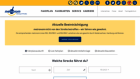 What Der-metronom.de website looked like in 2023 (2 years ago)