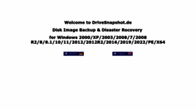 What Drivesnapshot.de website looked like in 2023 (1 year ago)