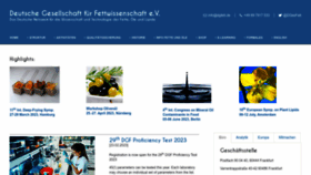 What Dgfett.de website looked like in 2023 (1 year ago)
