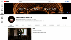 What Davidlynch.com website looked like in 2023 (1 year ago)