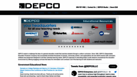 What Depcollc.com website looked like in 2023 (1 year ago)