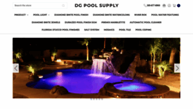 What Dgpoolsupplyandservice.com website looked like in 2023 (1 year ago)