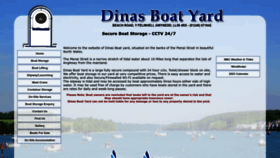 What Dinasboatyard.com website looked like in 2023 (1 year ago)