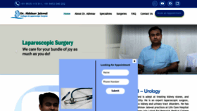 What Drabhinavjaiswal.com website looked like in 2023 (1 year ago)