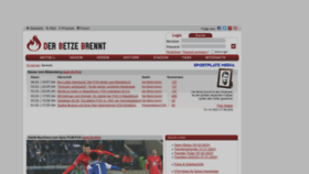 What Der-betze-brennt.de website looked like in 2023 (1 year ago)