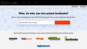 What Directtextbook.com website looked like in 2023 (1 year ago)