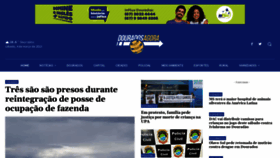 What Douradosagora.com.br website looked like in 2023 (1 year ago)