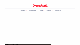 What Dramapanda.com website looked like in 2023 (1 year ago)