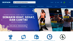 What Decathlon.co.id website looked like in 2023 (1 year ago)