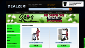 What Dealzer.com website looked like in 2023 (1 year ago)