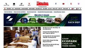 What Diendandoanhnghiep.vn website looked like in 2023 (2 years ago)