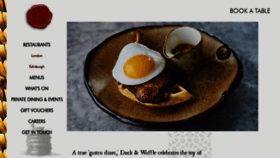 What Duckandwaffle.com website looked like in 2023 (1 year ago)