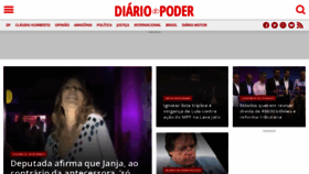 What Diariodopoder.com.br website looked like in 2023 (1 year ago)
