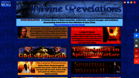 What Divinerevelations.info website looked like in 2023 (2 years ago)