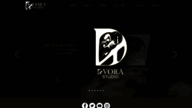 What Dvorastudio.com website looked like in 2023 (1 year ago)