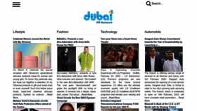 What Dubaiprnetwork.com website looked like in 2023 (1 year ago)