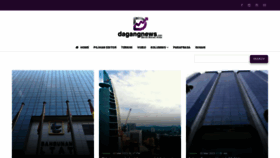 What Dagangnews.com website looked like in 2023 (1 year ago)