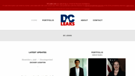 What Dcleaks.com website looked like in 2023 (1 year ago)