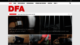 What Dfa.co.za website looked like in 2023 (1 year ago)