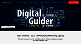 What Digitalguider.com website looked like in 2023 (1 year ago)
