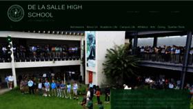 What Dlshs.org website looked like in 2023 (1 year ago)