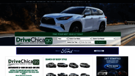 What Drivechicago.com website looked like in 2023 (1 year ago)