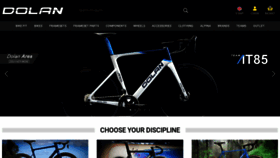 What Dolan-bikes.com website looked like in 2023 (1 year ago)