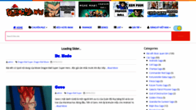 What Dragonballwiki.net website looked like in 2023 (1 year ago)