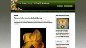 What Daffodilusa.org website looked like in 2023 (1 year ago)