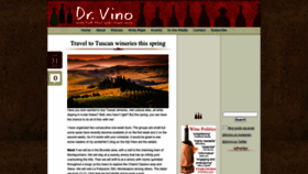 What Drvino.com website looked like in 2023 (1 year ago)