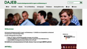 What Dajeb.de website looked like in 2023 (2 years ago)