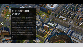 What Districtdetroit.com website looked like in 2023 (1 year ago)