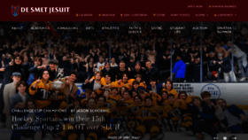 What Desmet.org website looked like in 2023 (3 years ago)