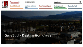 What Delemont.ch website looked like in 2023 (1 year ago)