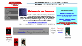 What Doollee.com website looked like in 2023 (1 year ago)