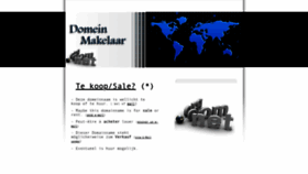 What Domeinmakelaar.org website looked like in 2023 (2 years ago)