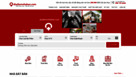 What Diadiemnhaban.com website looked like in 2023 (1 year ago)