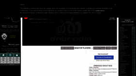 What Dnbradio.com website looked like in 2023 (1 year ago)