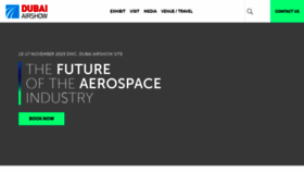What Dubaiairshow.aero website looked like in 2023 (1 year ago)
