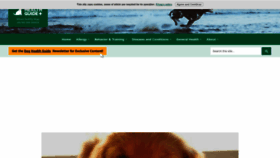 What Dog-health-guide.org website looked like in 2023 (1 year ago)