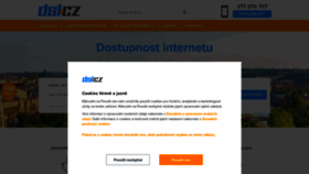 What Dsl.cz website looked like in 2023 (1 year ago)