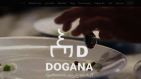 What Dogana.com website looked like in 2023 (1 year ago)