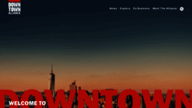 What Downtownny.com website looked like in 2023 (1 year ago)