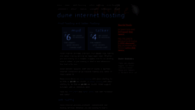What Dune.net website looked like in 2023 (1 year ago)