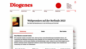 What Diogenes.ch website looked like in 2023 (1 year ago)
