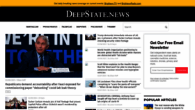 What Deepstate.news website looked like in 2023 (1 year ago)