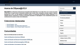 What Dspace.uclv.edu.cu website looked like in 2023 (1 year ago)